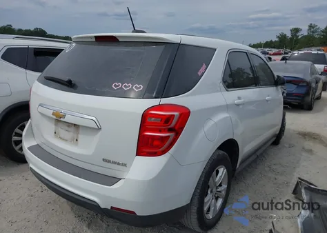 2016 Chevrolet Equinox Ls из США, поврежденный, VIN 2GNALBEK2G1107073